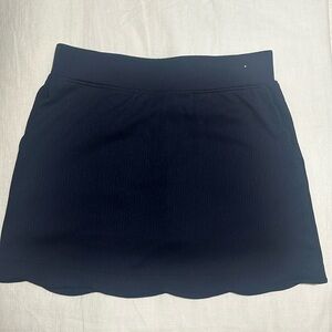 Pebble beach scalloped golf skirt